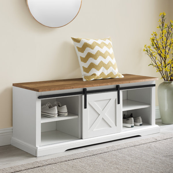 Gracie Oaks Kosjo Storage Bench & Reviews Wayfair
